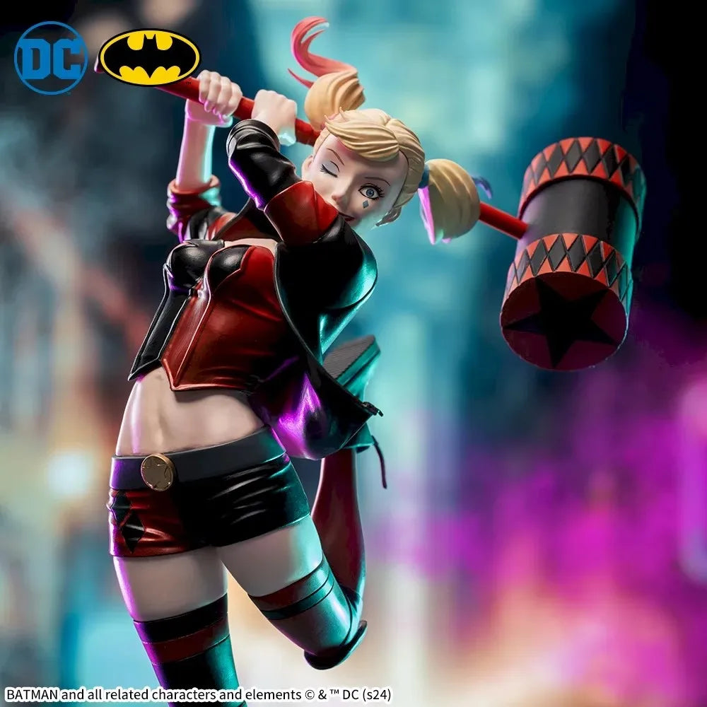 Harleen Quinzel Action Figure Genuine Sega Harley Quinn Figures Model The Clown'S Girl Statue Customized Toys Kid Birthday Gifts