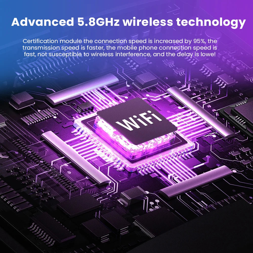 2в1 безжичен CarPlay адаптер Android Auto AI Smart Box интелигентна система за кола, подходяща за VW Toyota Nissan Honda Kia Opel MG