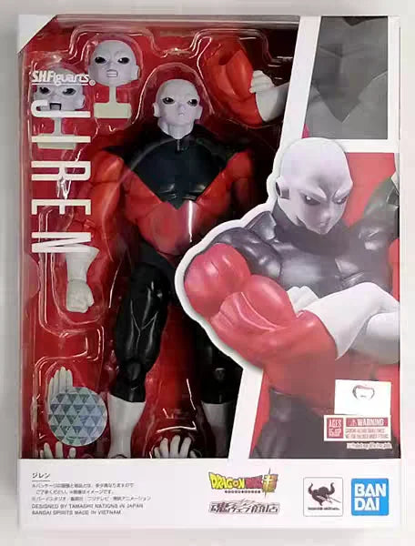 100% Original SH Figuarts Shf Dragon Ball Jiren Action Figures Red Black Model Toys Anime Figura Pvc Gift Action Figure Toy