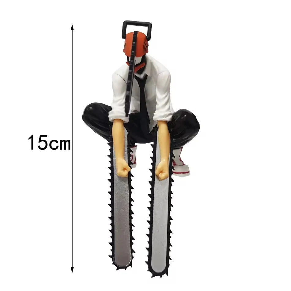 Neue Chainsaw Man Lacey/Power/Denji Anime Actionfigur PVC Chainsaw Man Noodle Stopper Figurine Erwachsenensammlung Modell Spielzeug