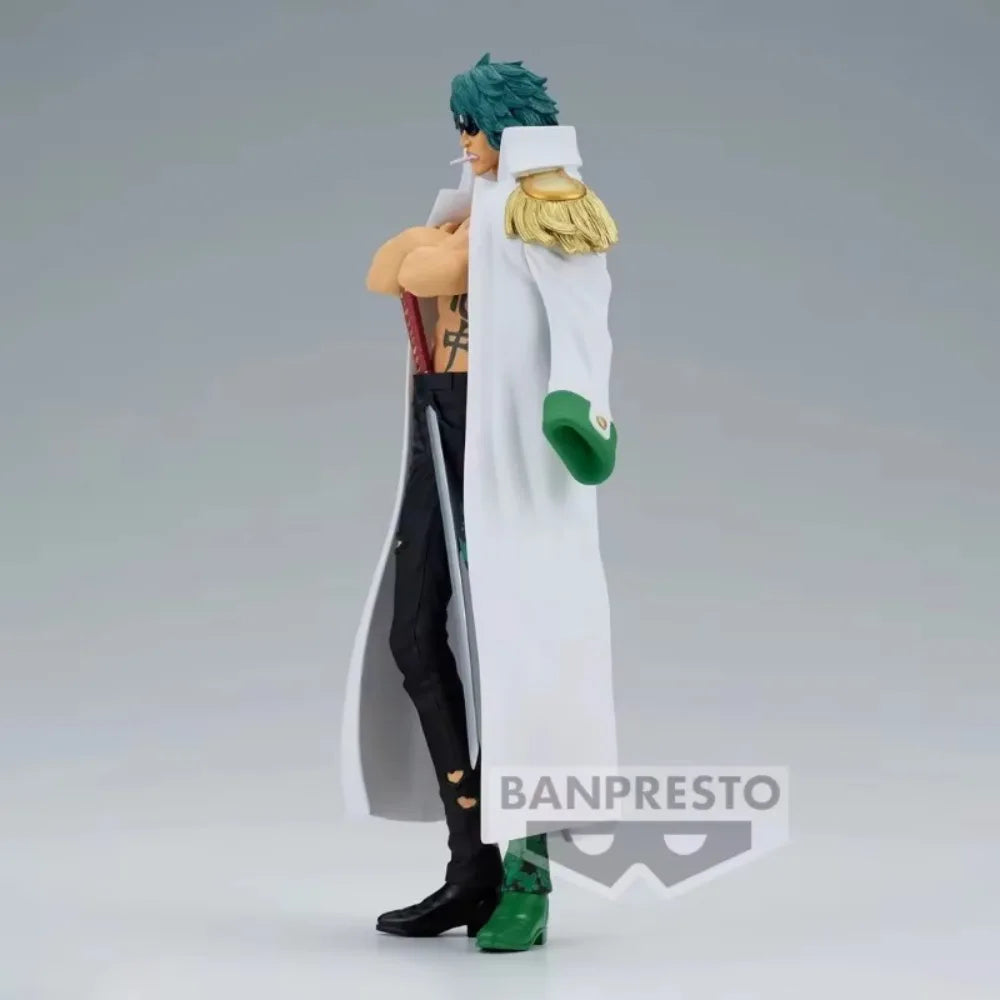 Bandai Original Banpresto Anime One Piece DXF Aramaki Green Bull 17CM PVC Action Figure Sammeln Modell Spielzeug Gitts