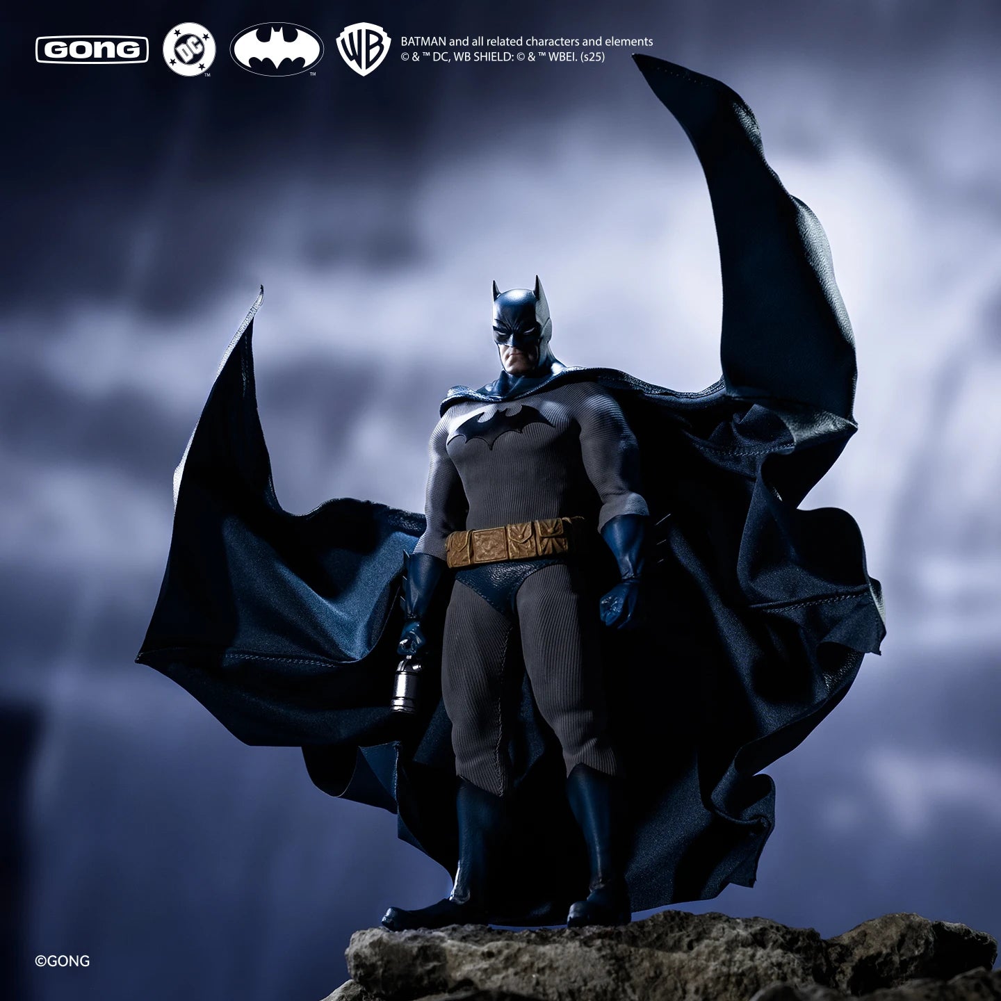 In Stock GONG Hush Batman Superman 1/12 Tailored Fabric Suit Action Figure Toy Model Gift