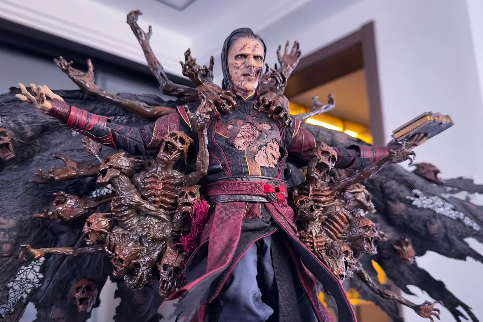 In Stock Genuine HT HOTTOYS 1/6 MMS654 Doctor Strange 2- Dead Strange Action Figure Model Toys Holiday Gifts