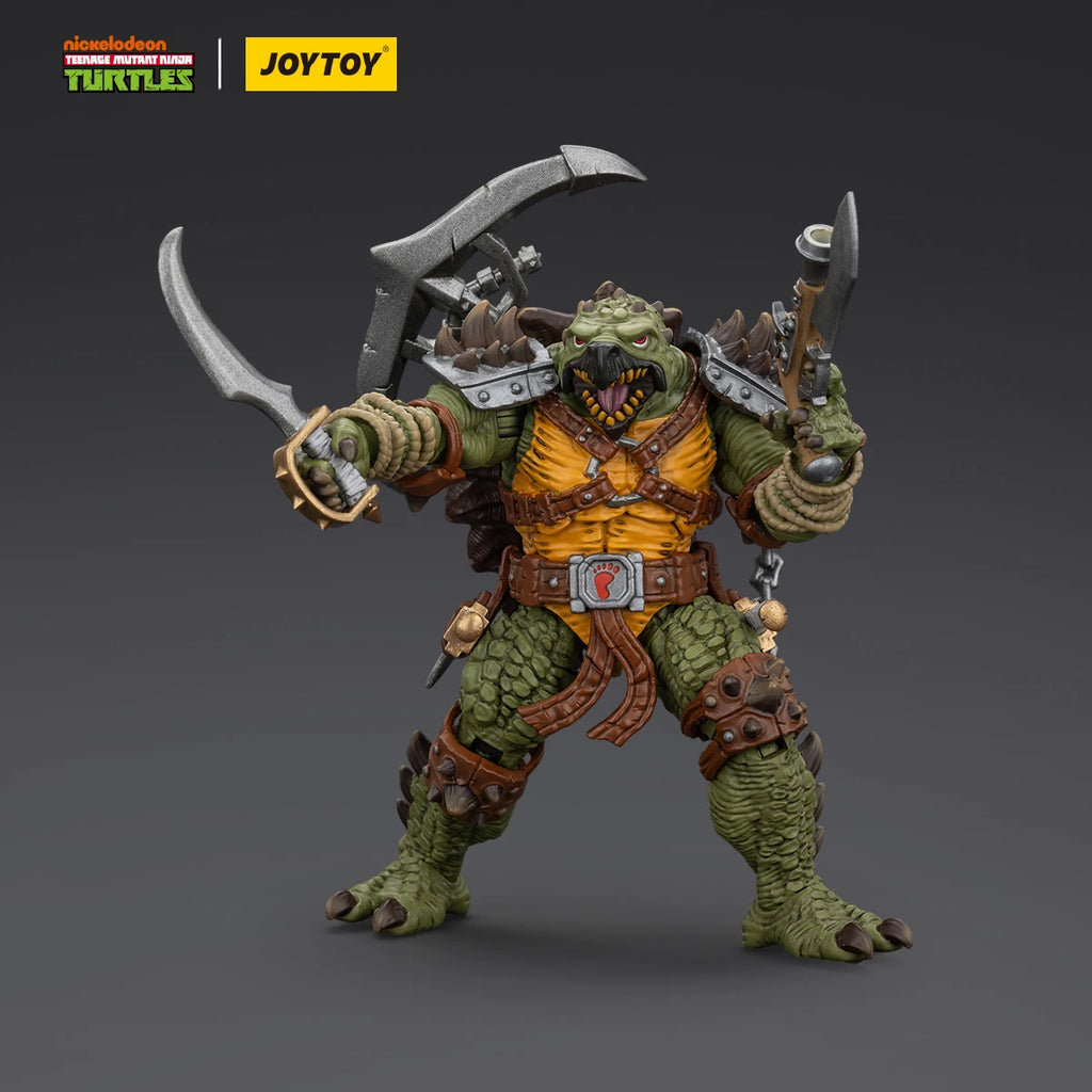 JOYTOY TMNT-Tokka Teenage Mutant Ninja Turtles Actionfiguren Originalkollektion GK Modelldekoration Geschenk Garagenbausätze Puppe
