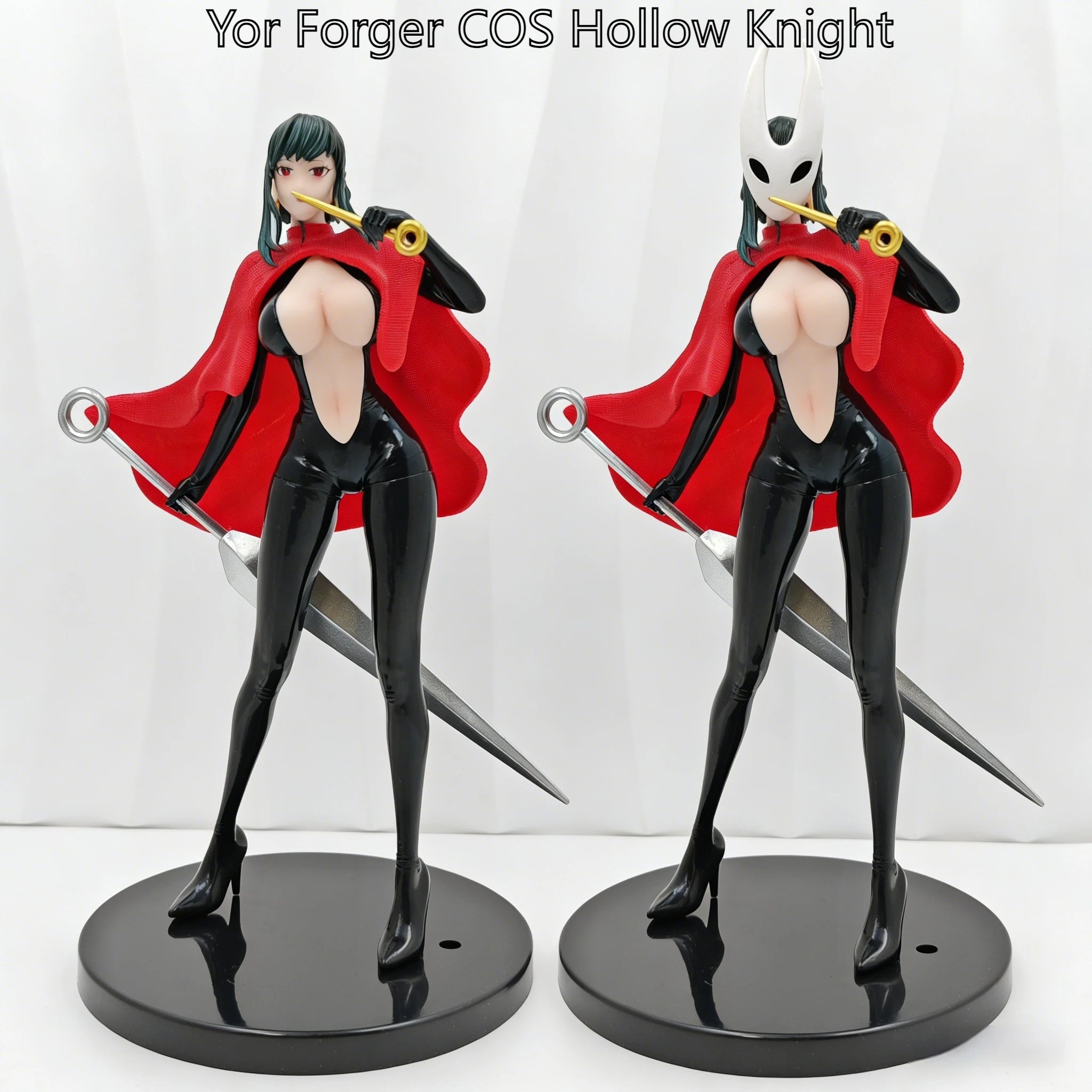 Cartoon Anime Yor Forger & Silksong Action Figures Anime Desktop Decoration Doll Computer Case Decoration Ornaments Model Figure
