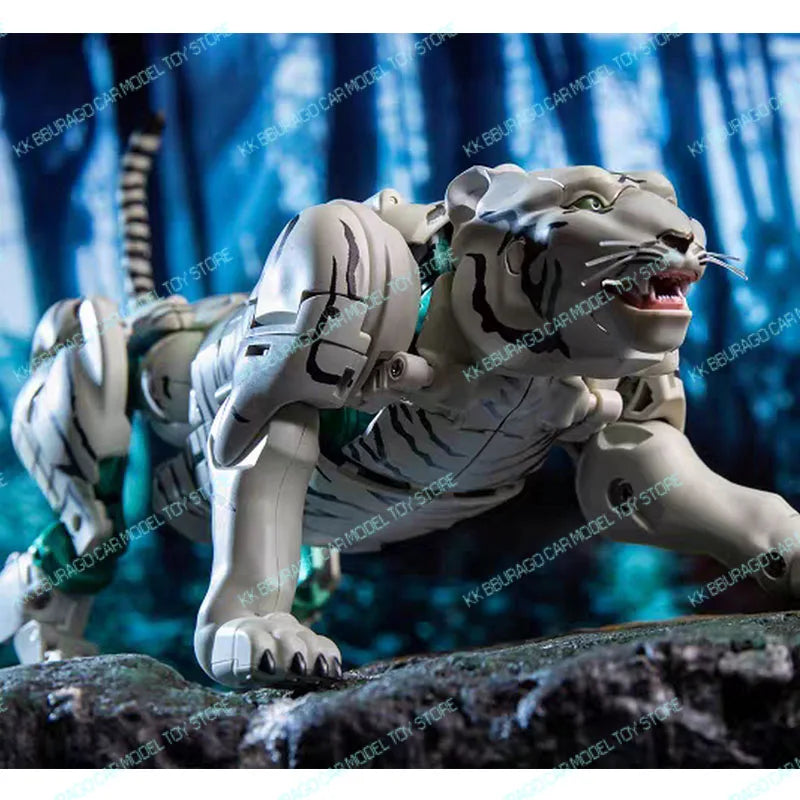 BW Transformation Tigatron BW10 BW-10 Action Figure KO MP50 Tigerhawk Tiger Figurines Mode MP-50 Beast War G1 Model Boy Gift