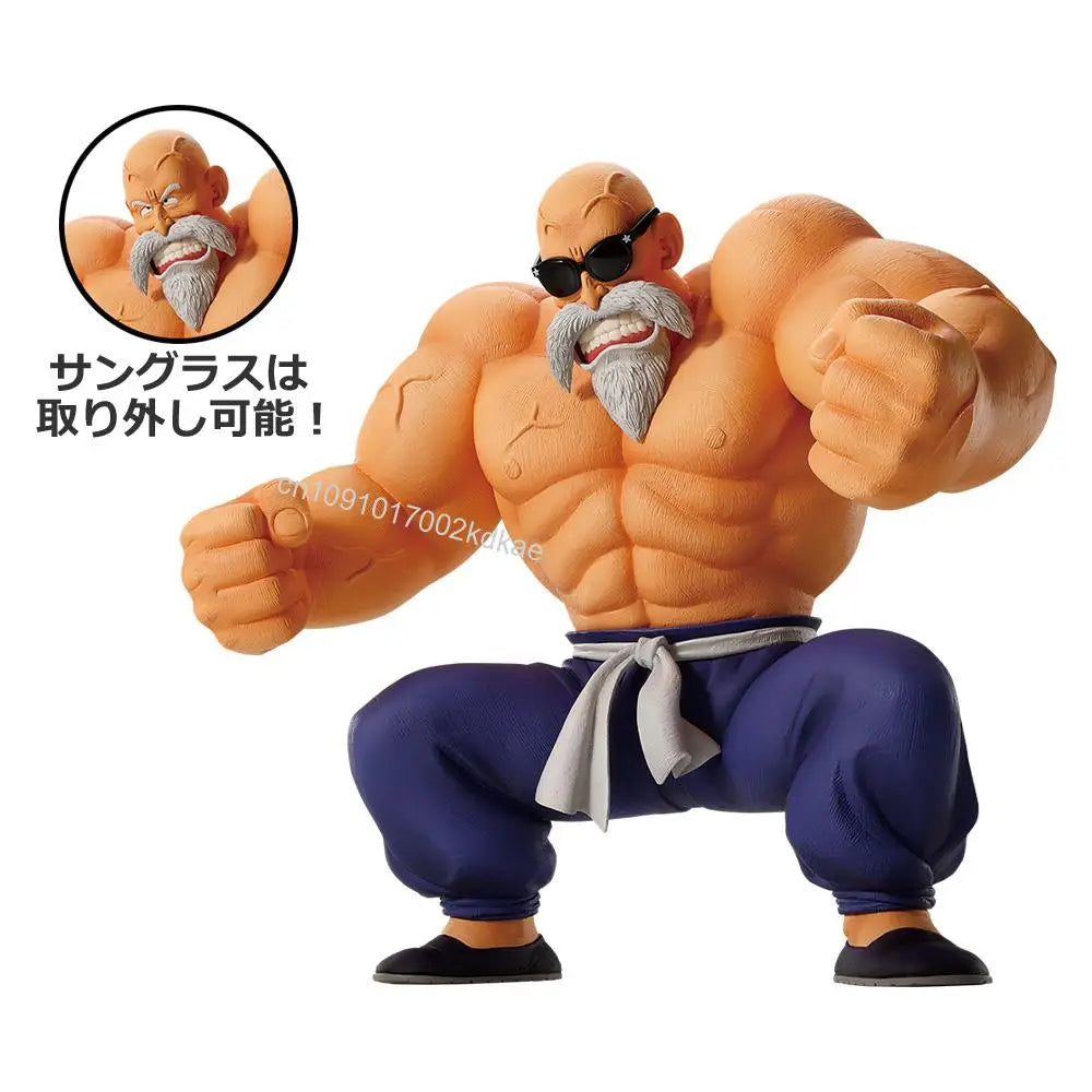 In Stock Bandai Ichiban Kuji Dragon Ball Goku Krillin Yamcha Master Roshi Bulma MASTERLISE Anime figure Models 100% Original