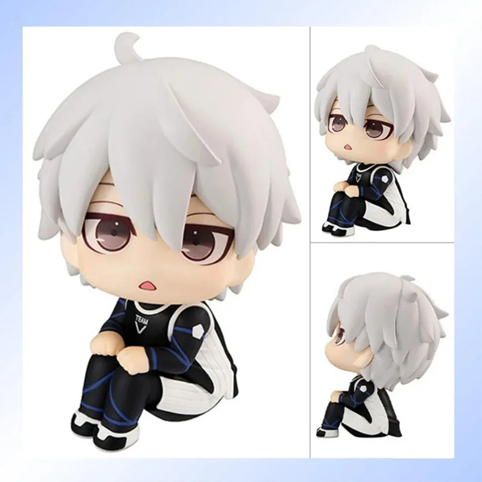Blue Lock Anime Figure Isagi Yoichi Chigiri Hyoma Bachira Meguru Nagi Seishiro Action Figures Collection Model Figurine Doll Toy