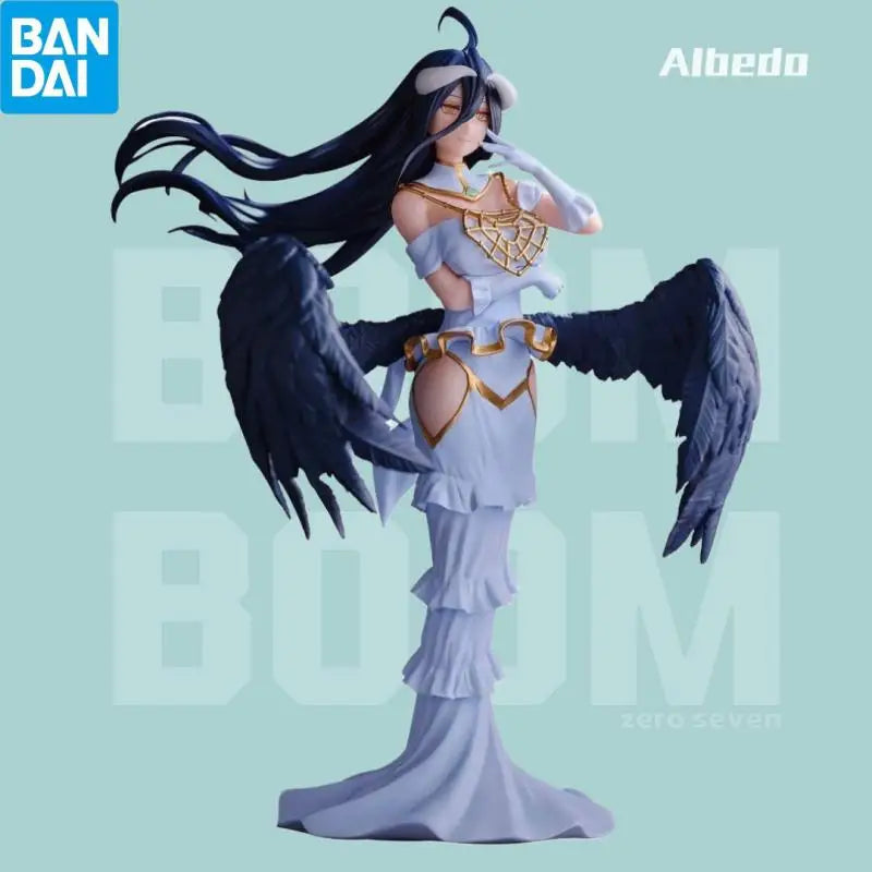 Genuine BANDAI NAMCO BANPRESTO Overlord Albedo PVC Figure in stock Collector Figurine Toys Desktop ornament Superb craftsmanship