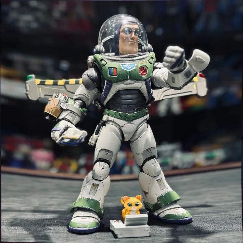 Hot Toys Buzz Lightyear Alpha Space Suit 1/6 Deluxe Edition Articulated Action Figure Collectible Model Trendy Toy Gift