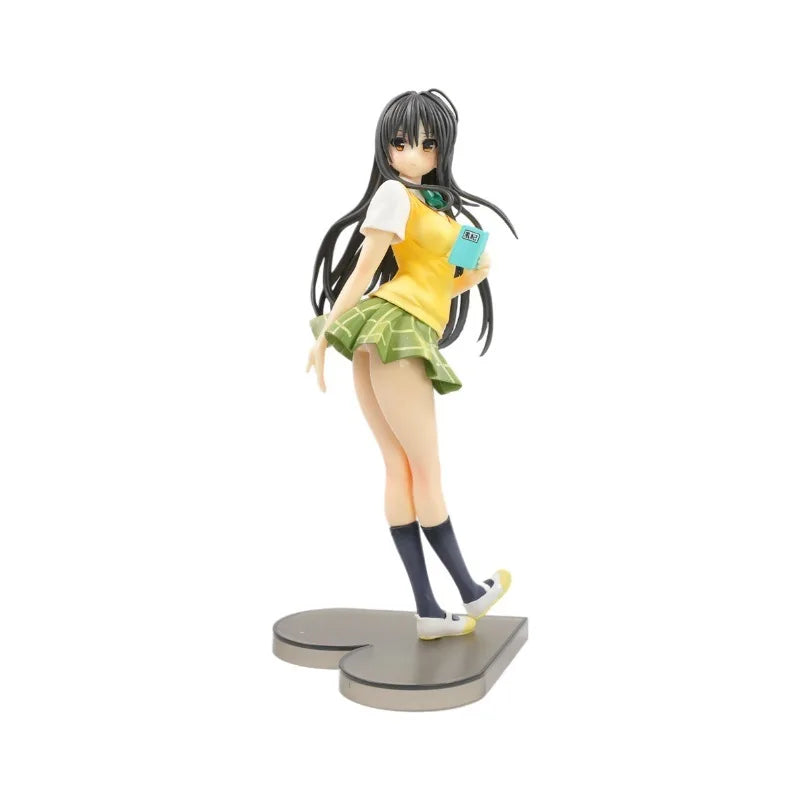IN-STOCK Kotegawa Yui PVC Two-Dimensional Beautiful Girl Desktop Chassis Animation Hand-Made Ornaments Model Dolls Gifts
