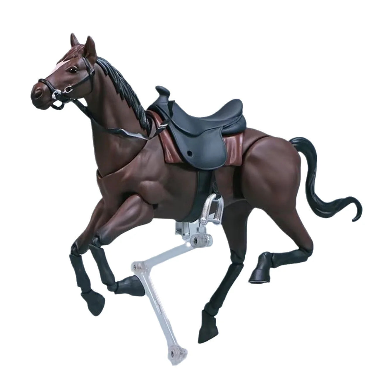 16cm Articulated Horse Body Figure 4 Colors Anime PVC Model Statue Desktop Decoration Gift
