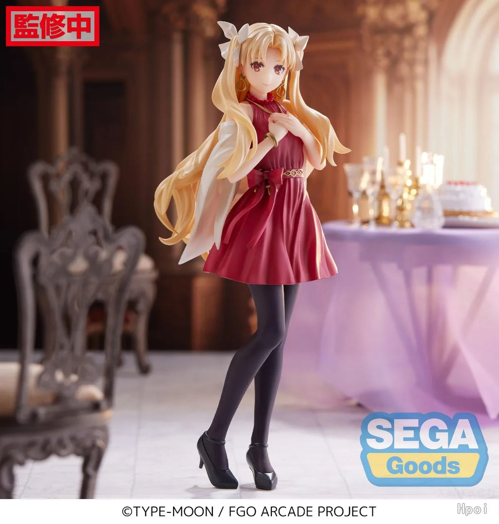 В наличност Оригинална фигурка на Sega Luminasta, Ерешкигал, Fate Grand Order, Arcade 18 см, PVC аниме, екшън фигурки, модели, колекция, играчки