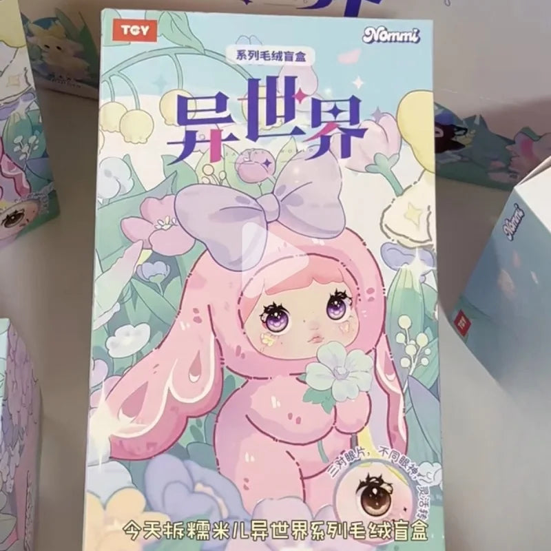 100 % echte Nommi V6 aus der Another World-Serie, Blindbox, süße Puppe, Vinyl-Gesicht, Desktop-Ornament, Action-Anime-Figur, Geburtstagsgeschenk