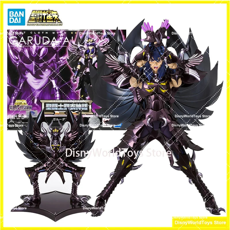 100% Original BANDAI Saint Cloth Myth EX GARUDA AIACOS Pvc Metal Armor In Stock Anime Action Collection Figures Model Toys