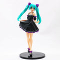 23cm Dress Series Luka Megurine & Hatsune Miku Anime Figure Model Statue Collection Desktop Decoration Ornament Toys Gifts