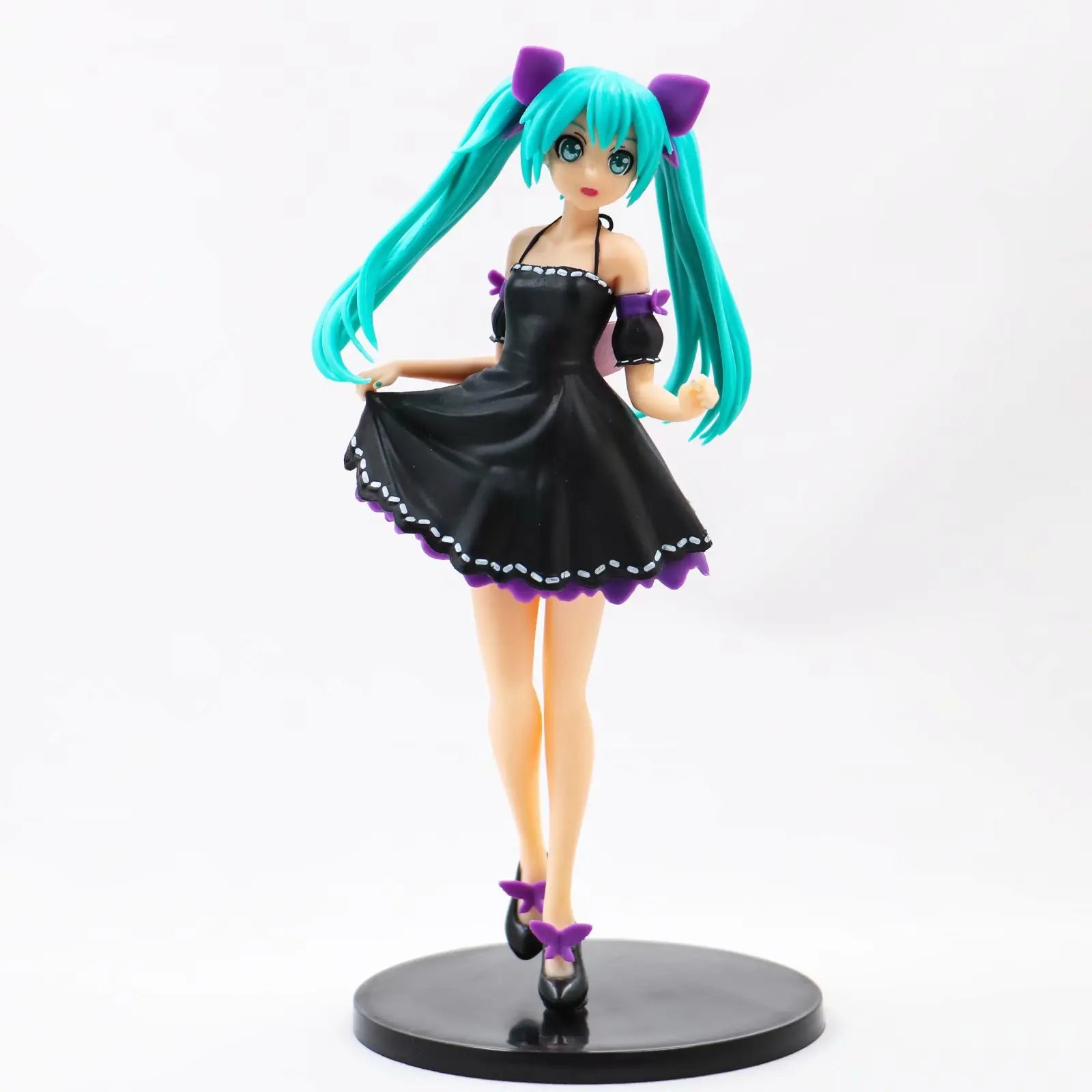 23cm Dress Series Luka Megurine & Hatsune Miku Anime Figure Model Statue Collection Desktop Decoration Ornament Toys Gifts