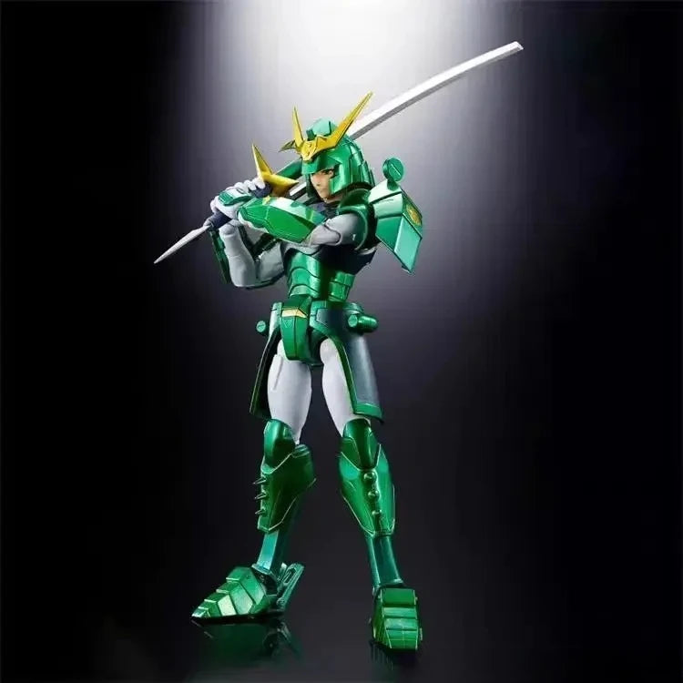 Original Sentinel Yoroiden Samurai Troopers Ronin Blaze Flame God Anime Figure Dolls Action Figurine C Collection Model Toys