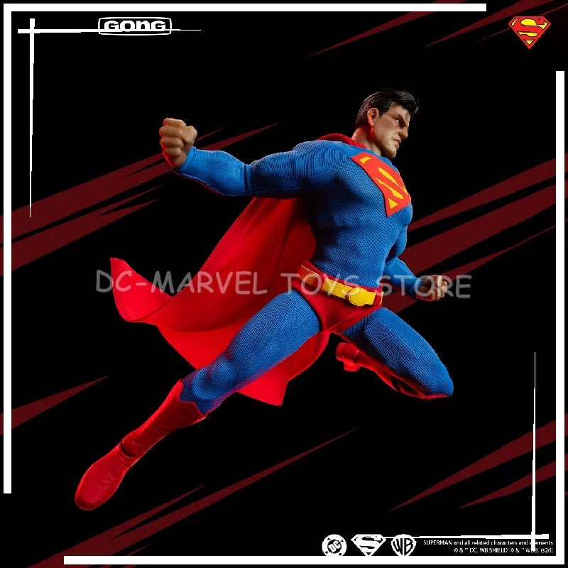 In Stock GONG Studio Superman 17.5cm DC Batman: Hush Superman Hush Bat Man Anime Action Figures Pvc Collection Figures Gift Toys