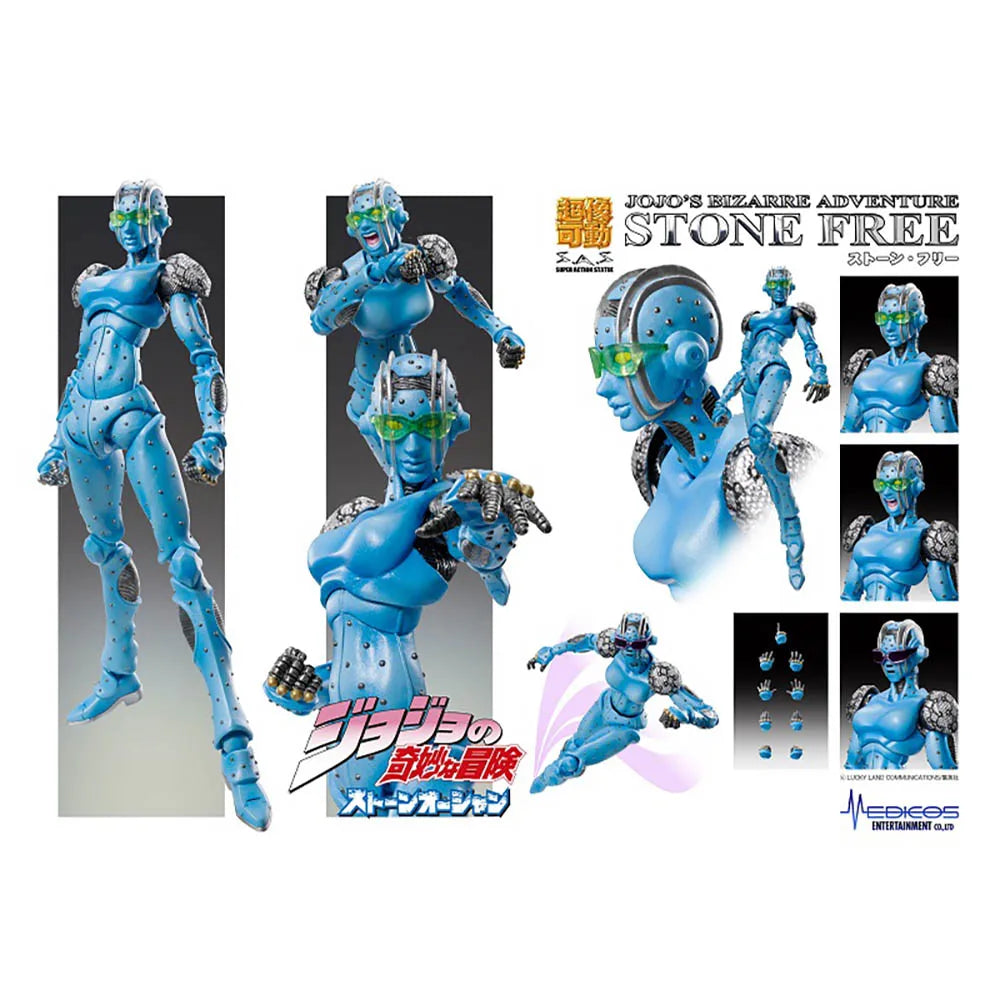 Anime Figures All Types Medicos Original Super Action Statue Jojo's Bizarre Adventure Season 1-8 Anime Model  Action Anime Toys