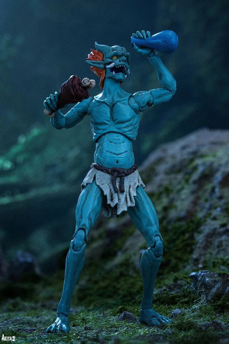 Playtime Toys 1/12 Mountain Sea Myth Wang Liang Monster Movable Action Figure Collection 6" Full Set Soldier Odd Hobby Gift