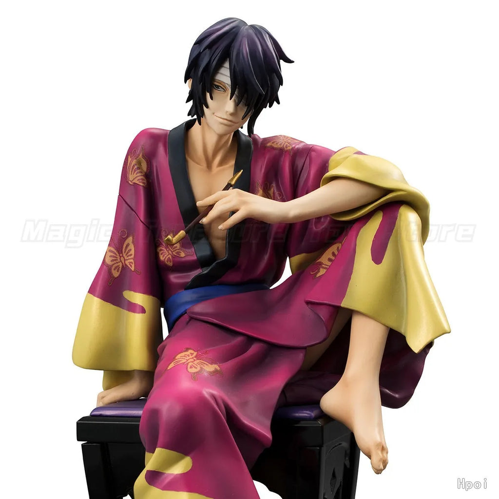 【In Stock】Original MegaHouse GEM Gintama Takasugi Shinsuke 1/8 Scale Figures Toys Ornaments