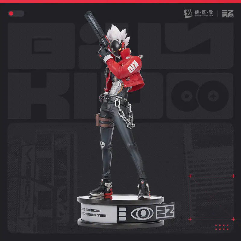 In Stock Official Genuine 34cm Zenless Zone Zero Figure Billy The Kid Anime Collectible Model Desktop Decorations Kids Toys Gift