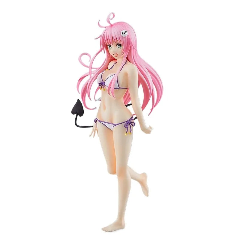 In Stock Genuine Good Smile Company To LOVEru Darkness Lala Satalin Deviluke Pop Up Parade Anime Cartoon Model Toys Garage Kit