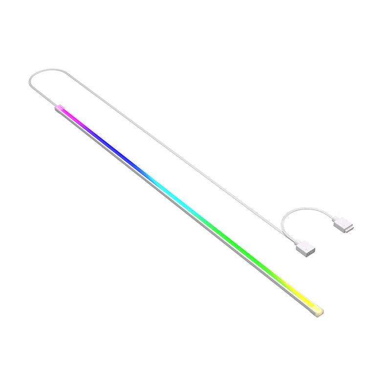 COOLCIRC 40cm LED Strip Magnetic Computer Light Bar 5V/3PIN ARGB Motherboard Light-Strip Colorful Atmosphere DIY Lamp Bar for PC