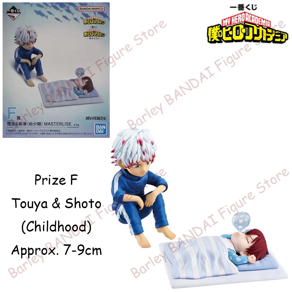Original In Stock BANDAI Ichiban Kuji My Hero Academia Above Happiness Deku Shoto Todoroki Dabi Ochako Toga Anime Figures Toys