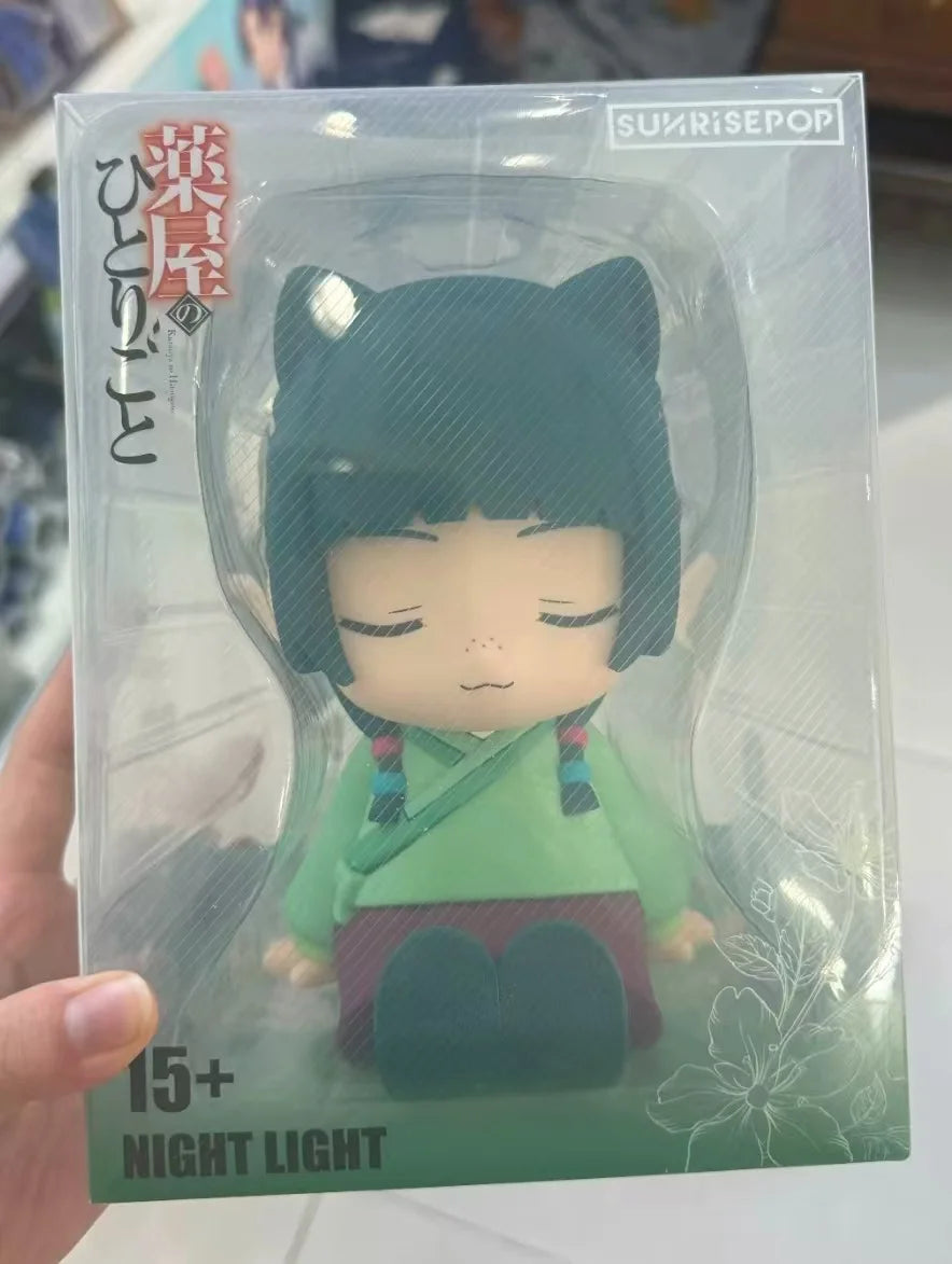 In Stock Original SUNRISEPOP The Apothecary's Monologue - Night Light -Maomao Q Version Humanoid Anime Figure Toys Decoration