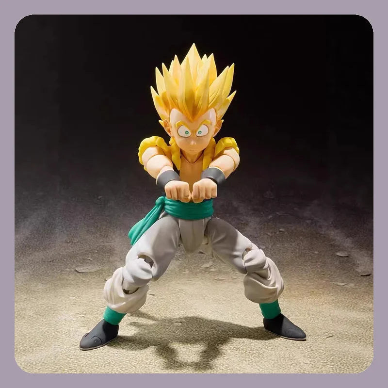Super Saiyan Gotenks Dragon Ball Anime Articulated Figure Model Statue Collection Desktop Decoration Toy Gift for Fans