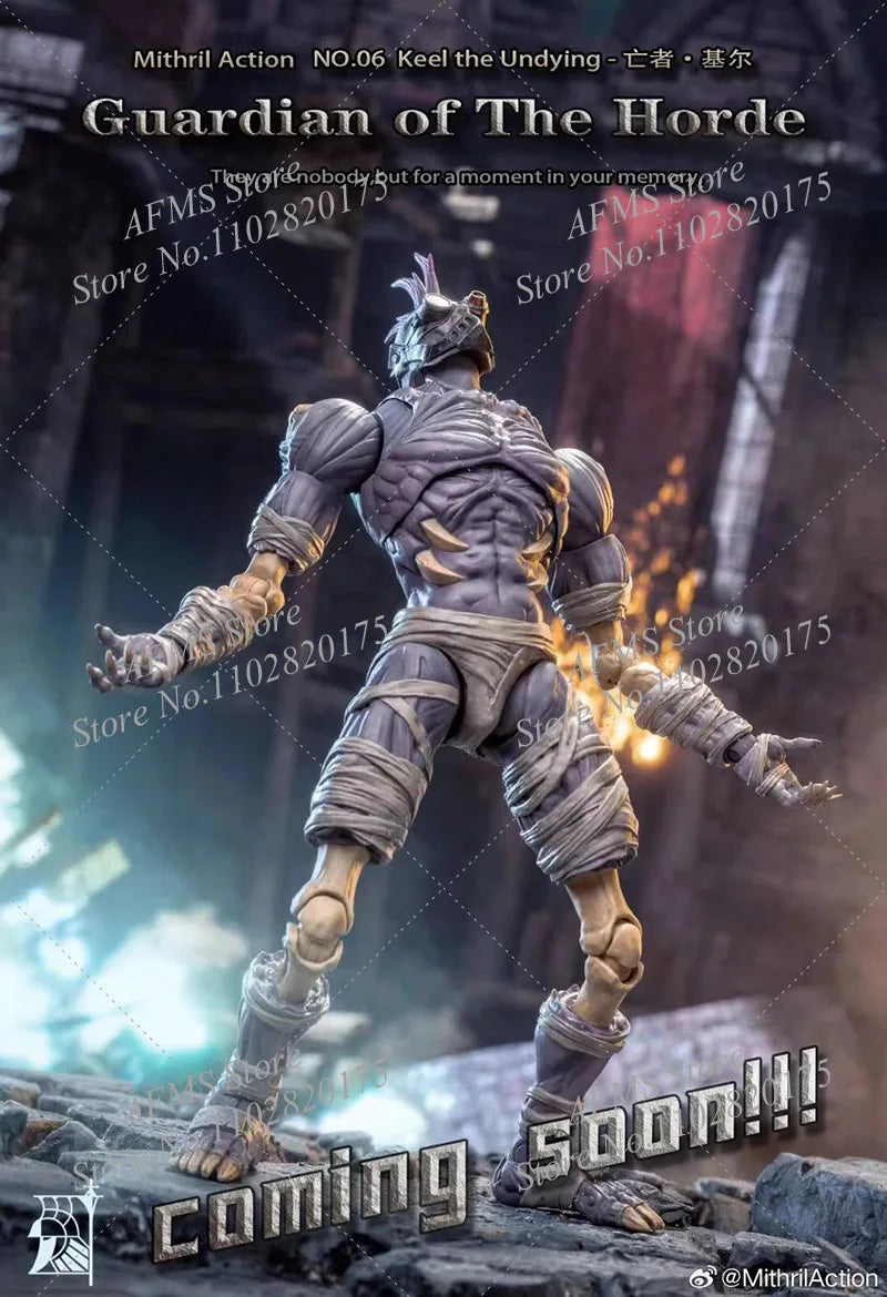 Grey knight WOW 1/10 Scale Collectible Figure Guardian Of The Horde No.06 Keel The Undying Full Set Action Figure Soldier Model