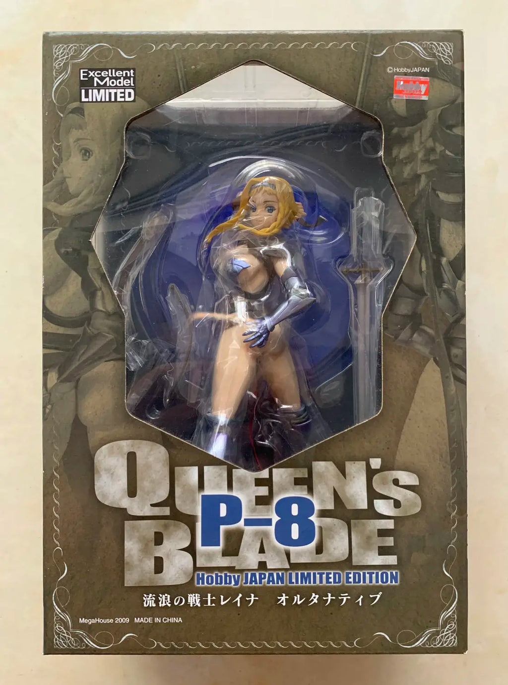 MegaHouse Original Authentic Queen's Blade Rebellion Cattleya/Katerea, Mellona Finished Dolls Exquisite Models Handmade ToysGift