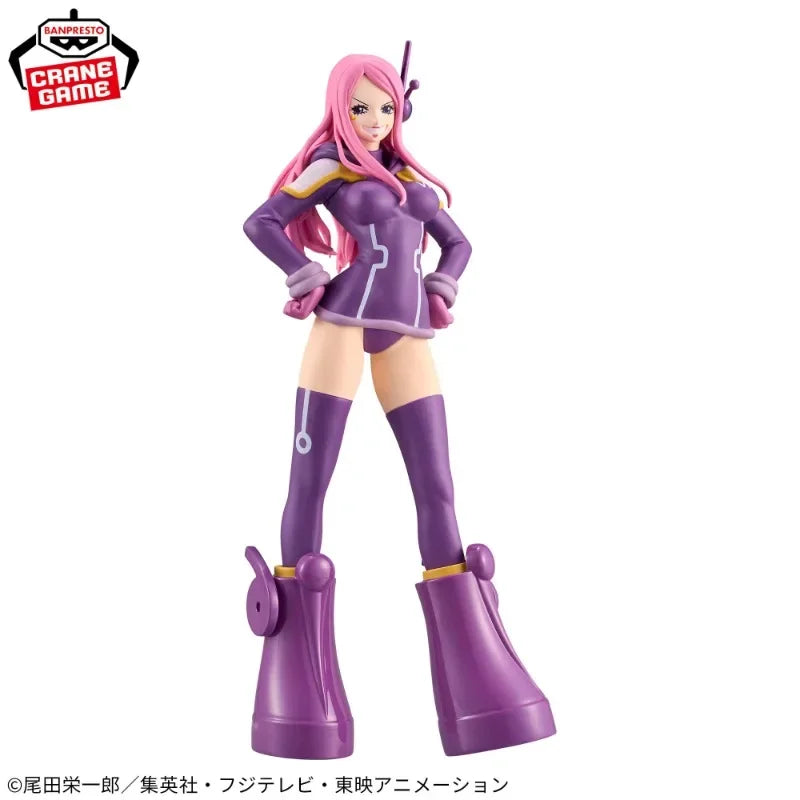 In Stock Bandai BANPRESTO DXF ONE PIECE The Grandline Series Egghead Jewelry Bonney Anime Action Figure Toy Model Collection
