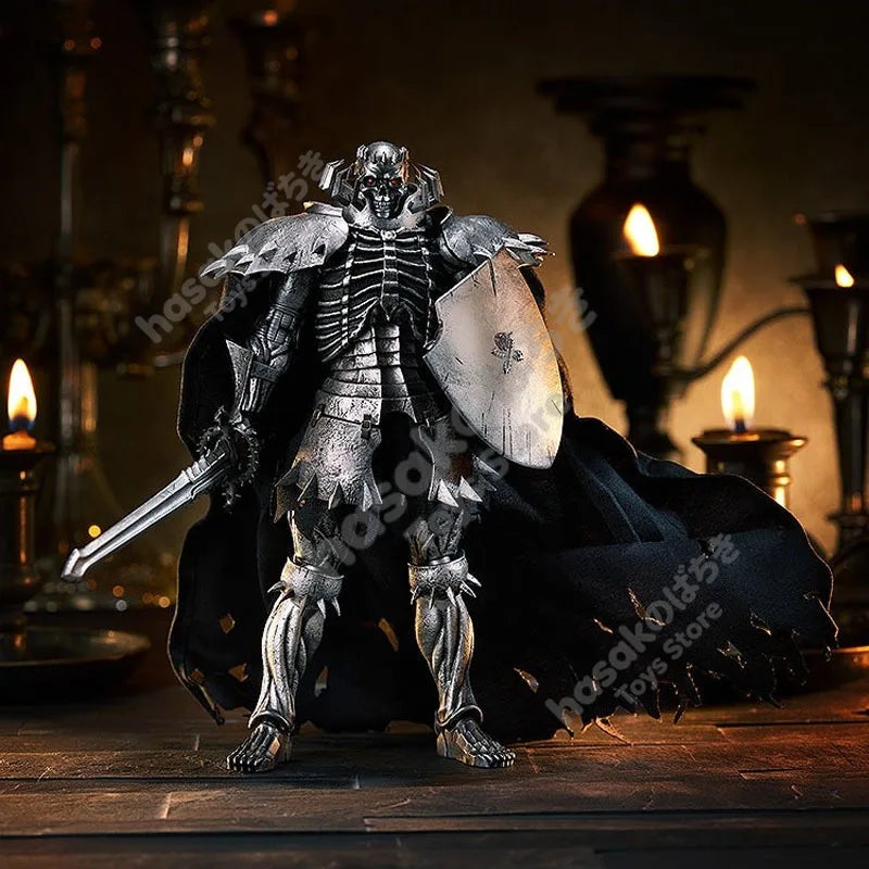 In Stock MAX Factory Original Box FIGMA 634-DX SKULL KNIGHT DX EDITION Action Figure Model Toy Gift for Kid Foam Box Packaging