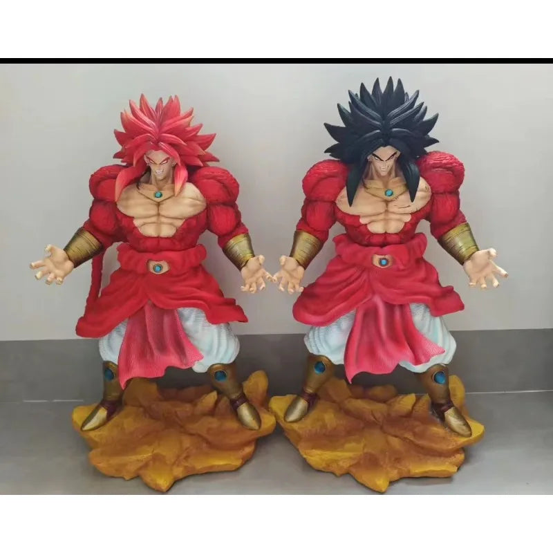In Stock 50CM JT Toys Dragon Ball Anime Figures SSJ4 Broli Action Figures Super Saiyan 4 PVC Statue Collection Model Gift Toy