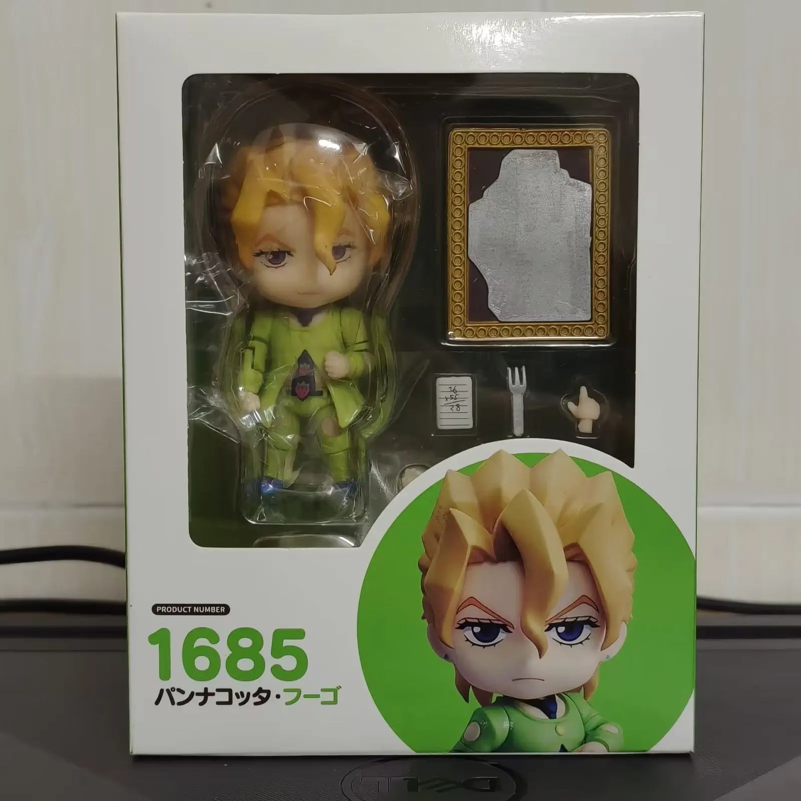 New 10CM Anime JoJo's Bizarre Adventure Ghirga Fugo Q Version Joint replaceable Action Figures PVC Model Desk Decor Toy Gifts