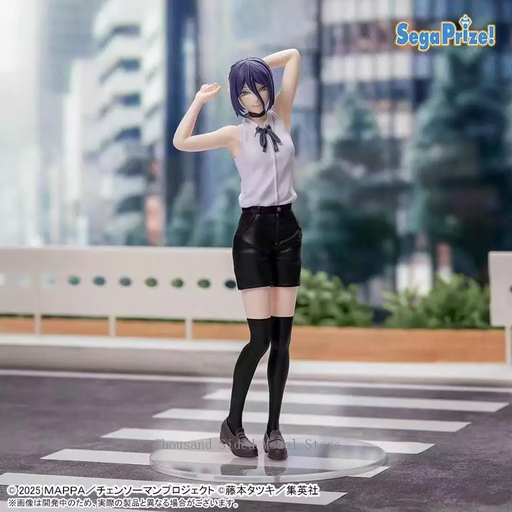 Оригинална SEGA Chainsaw Man The Movie: Reze Arc Reze Anime Figure PVC Модел Колекционерски играчки Подарък