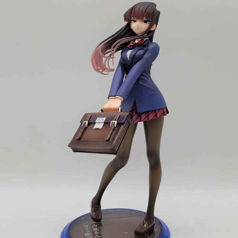 26 cm TV-Anime „Komi kann nicht kommunizieren“ Shouko Komi 1/7 Figur Japanische Anime PVC-Actionfigur Spielzeugspiel Sammlermodell Puppe