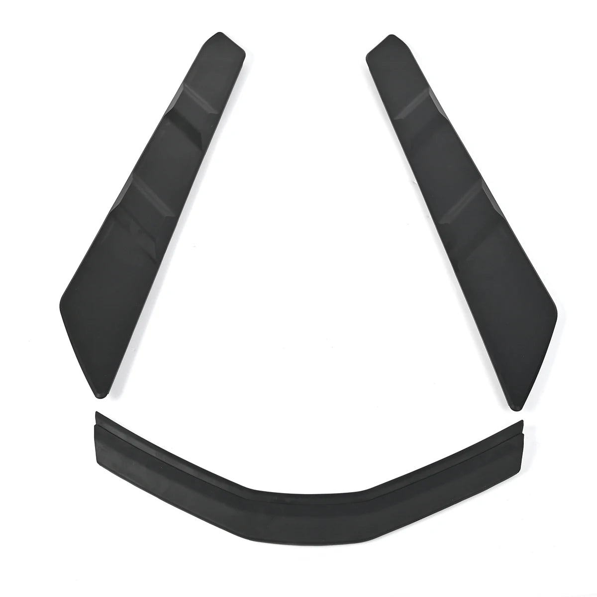 3 stücke Auto Heckscheibe Glas Vent Reinigung Abdeckungen Vent Blöcke Schwarz Schutz Für Corvette Stingray C8 2020 2021 2022 2023 2024