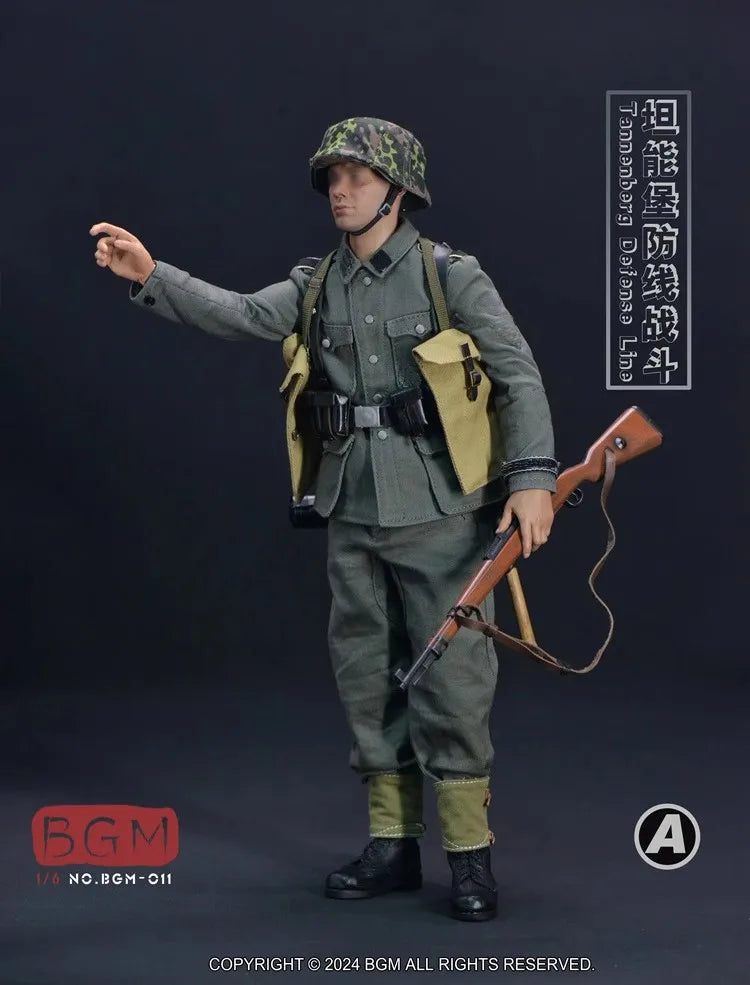 BGM BGM-011 1/6 Soldier Battle of Tannenberg Defense Line Clothing Set Model Toy Accessories Fit 12'' Action Figure In Stock