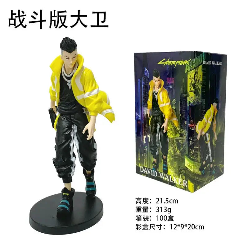 Cyberpunk Lucy Rebecca David Martinez Johnny Silverhand Action Figure Toys