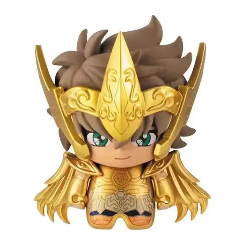 Bandai Genuine Saint Seiya Series Gashapon 1 Series 2 Golden Twelve Saints Anime Figure Collectible Ornaments Toys New in Shelf