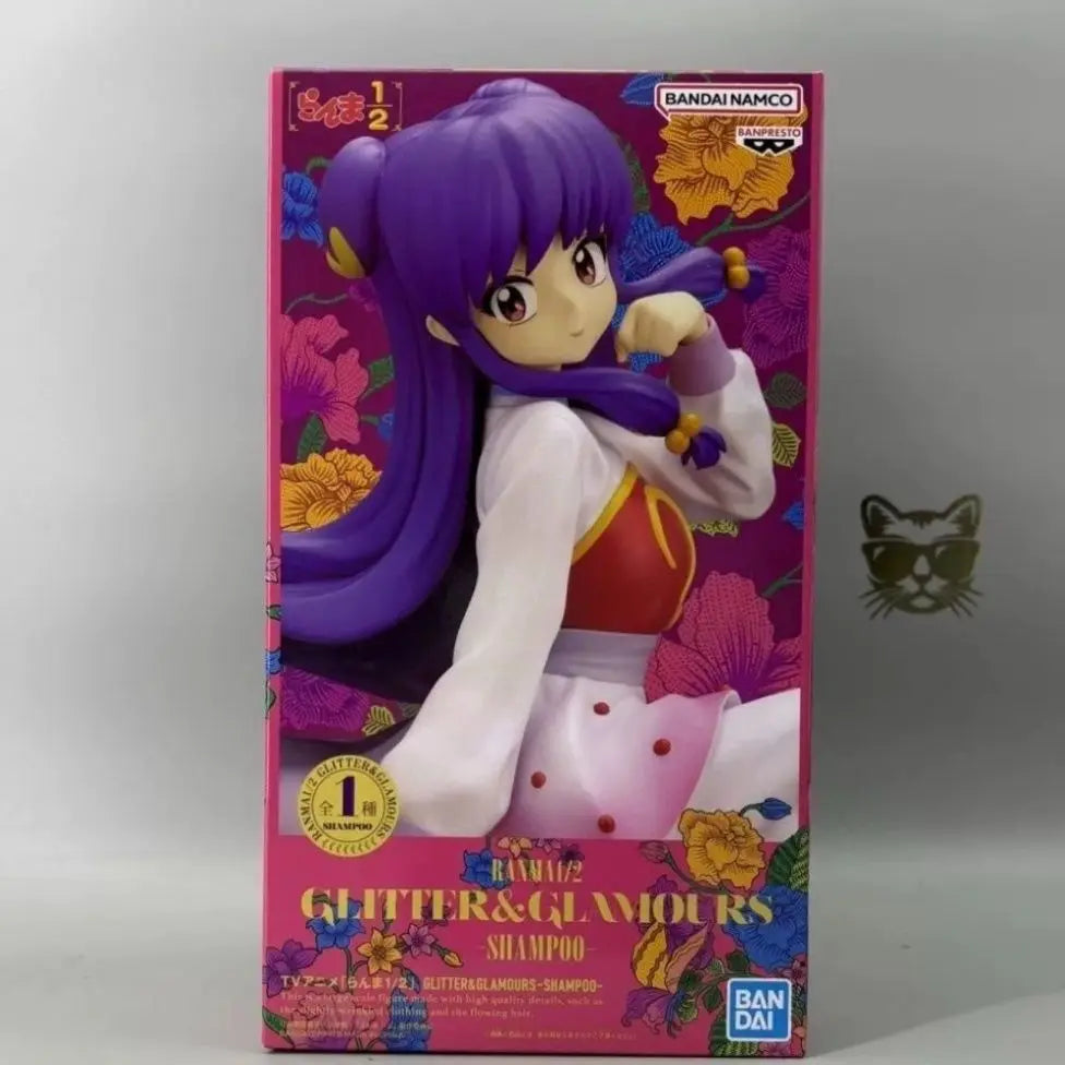 Original 13-18cm Ranma Nibun-No-Ichi  1/2 Ranma Tendou Akane Shampoo Animation Anime Figure Model Desktop Decoration Toys
