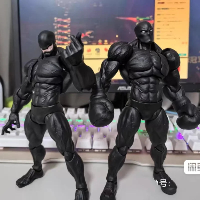 Romankey Genuine In Stock 1/12 Super Articulated Male Nude Big Guy Black Limited Edition Action Figure Precious Collection Toy