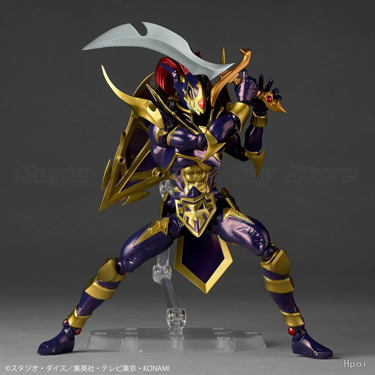 【In Stock】KAIYODO REVOLECH Duel Monsters Black Luster Soldier Action Figure Toys Gifts