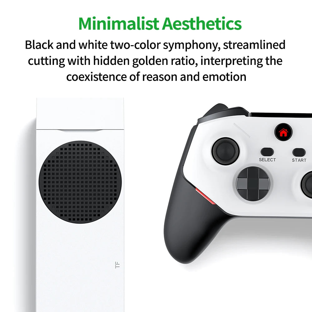2025 M88 Video Game Console Built-in 30000 Games Wireless Controller TV Game Stick 4K HD Retro Mini Handheld Game Player