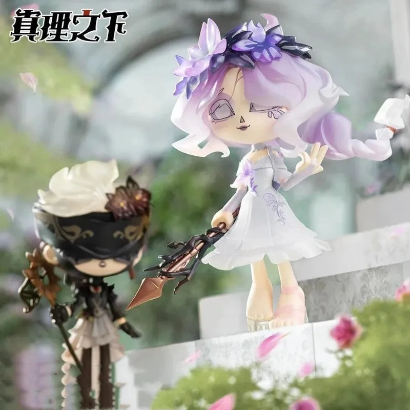 Kawaii Figure Game Identity 5 White Noir Seer Gardener Mercenary Joseph Naiad Prisoner Prospector Priestess PVC Model Gifts