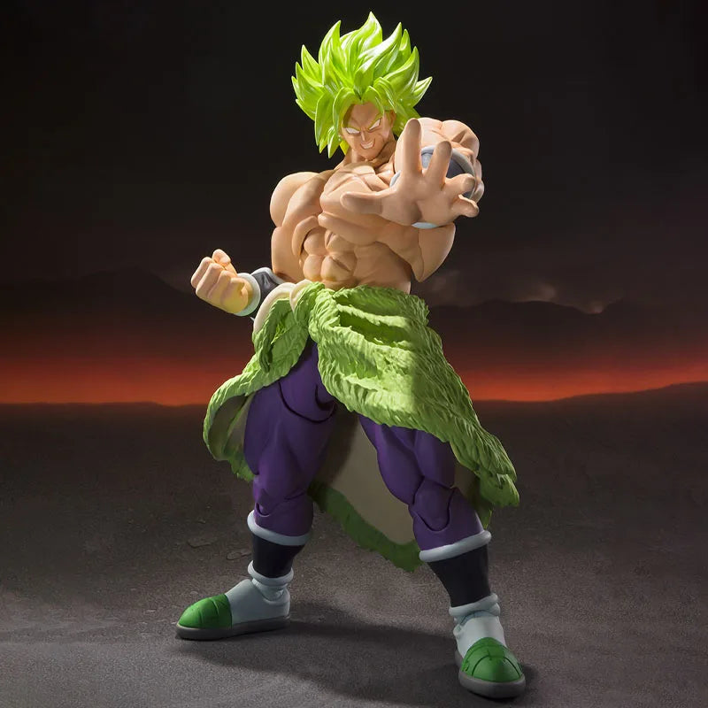 In Stock BANDAI Original Box S.H.Figuarts BROLY FULL POWER BROLY SUPER HERO NYCC SDCC SHF Action Figure Model ToyGift for Kid